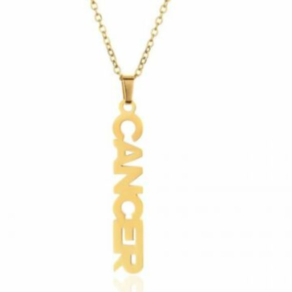 "Emma" Cancer Gold Necklace